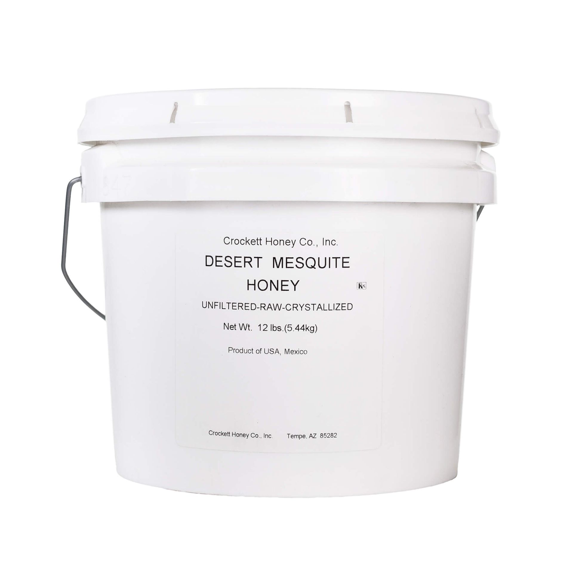 1 Gallon Desert Mesquite Raw Unfiltered Honey
